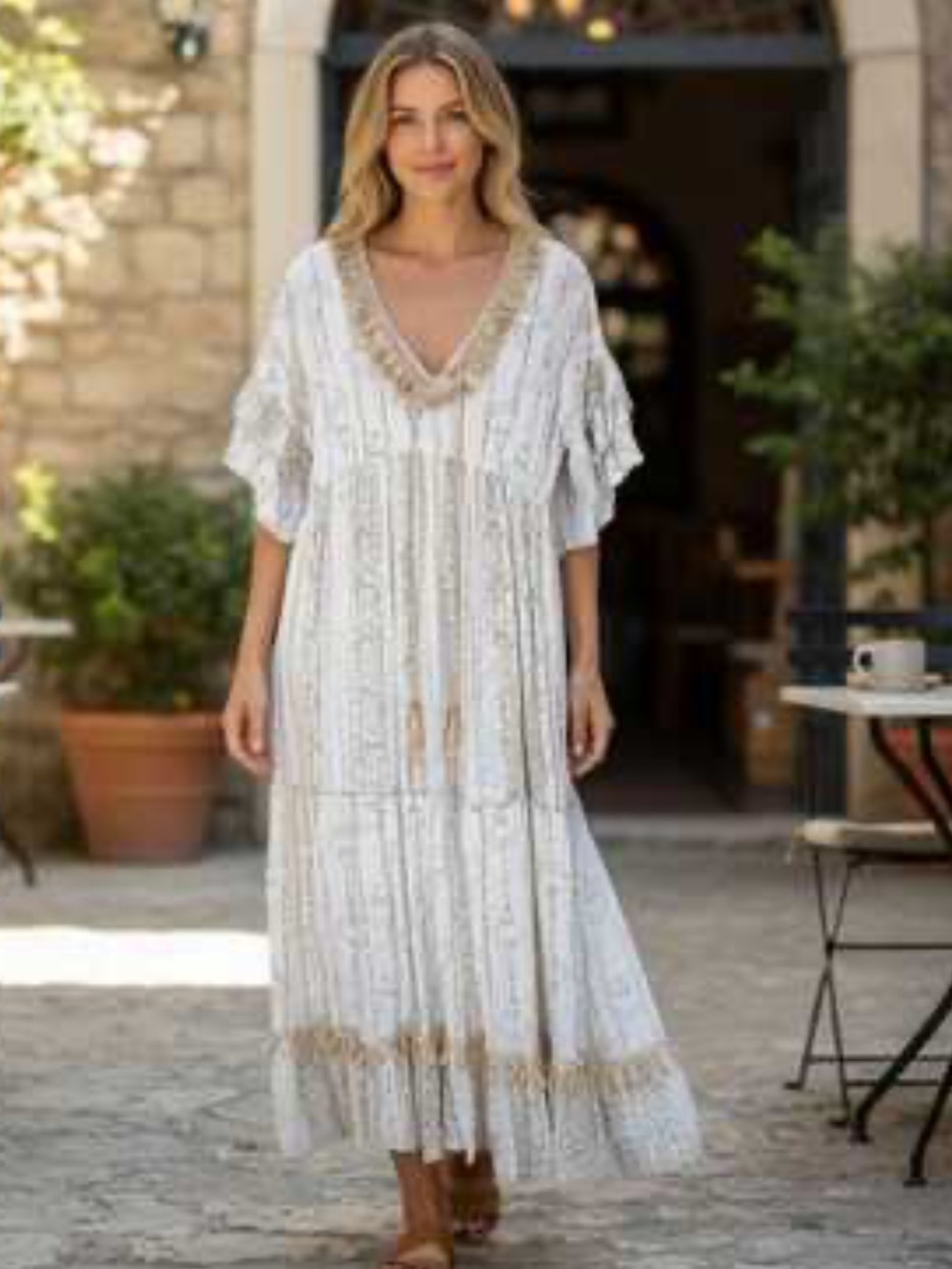Me 2 Magic Boho Maxi Dress